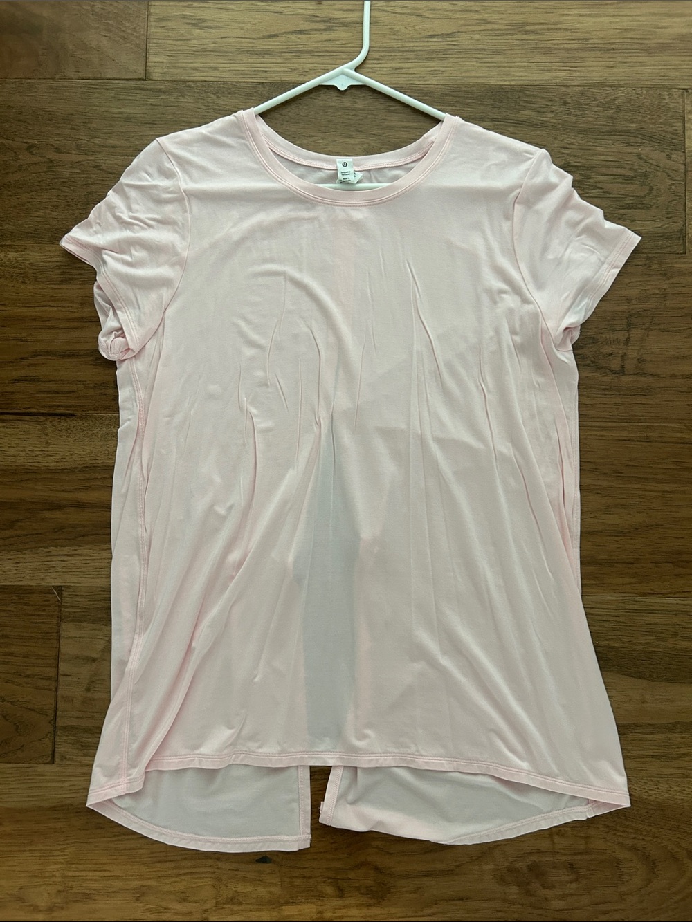 lululemon athletica Light Pink Short Sleeve Tee
